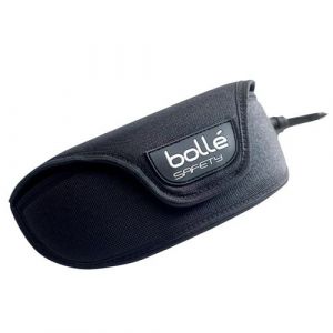 Image de Bollé Etui A Lunettes Noir Polyester Avec Mousqueton Et Passant De Ceinture - 256675