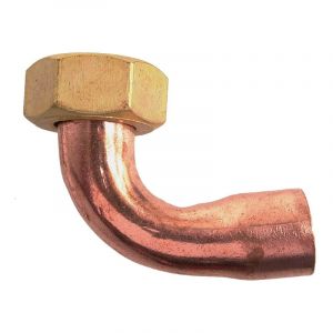 Garis Raccord 2 pièces écrou prisonnier coudé F20X27 Ø 16 - D12208B