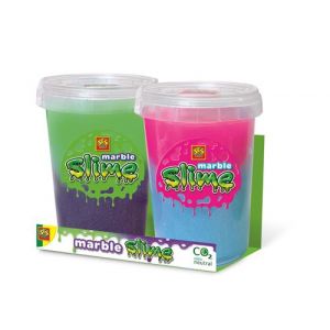 Ses Creative Slime marbré-Pack Duo 400 g, 15025