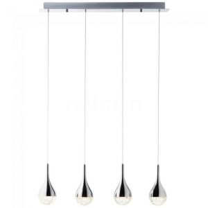 Brilliant AG Suspensions FRIZZANTE 4x5W Led Chrome