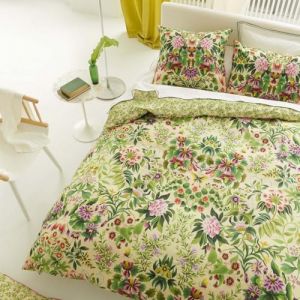 Designers Guild Housse de couette imprimée en percale de coton, Ikebana Damask