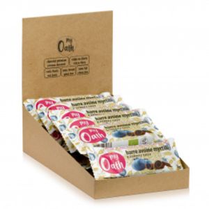 Lot de 17+3 Barres Avoine-Myrtille enrobée de chocolat Bio 50g