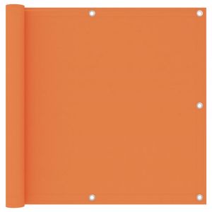 VidaXL Écran de balcon Orange 90x300 cm Tissu Oxford