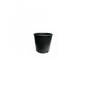 Image de Nuova Pasquini & Bini Pot rond noir 15L 25x28.5 cm