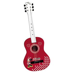 Reig Musicales 5255 - Guitare en bois Minnie Color 65 cm