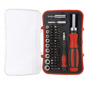 Ribimex PRTOUR65/M - Tournevis à cliquet 65 pièces