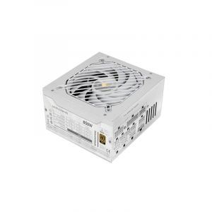 Mars Gaming Alimentation ATX entièrement modulaire MPB850PSI 850 W, garantie 10 ans, 80plus Gold, blanc