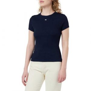 Tommy Jeans T-shirt slim coton stretch côtelé