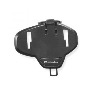 Cellularline Kit 5 Platines De Fixation Adhésives Pour Unité Des Kits Bluetooth Interphone Tour/ Sport/ Link / Urban