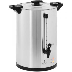 Royal Catering Percolateur Cafetière percolateur Filtre 20 l Inox avec robinet de service
