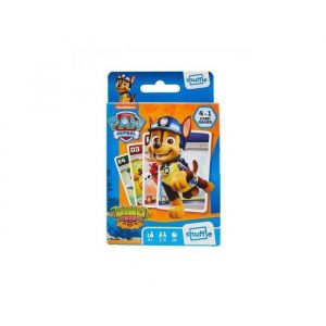 Cartamundi Jeu de cartes 4 en 1 dino rescue pat patrouille : familles paires action bataille - jeux enfant 2-4 joueurs - version fr