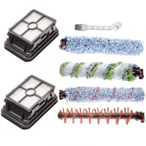 Vhbw Set d'accessoires 7 pcs. compatible avec Bissell 2303, 2305, 1785W, 2225N aspirateur - filtre HEPA, brosse d'aspirateur, outil de nettoyage