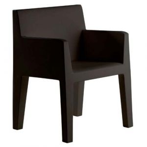 Vondom Jut Sillon Fauteuil Noir