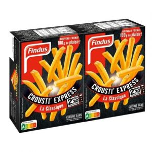 Findus Crousti Express Frites pour micro-ondes