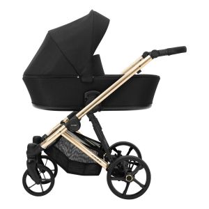 Kunert Baby - Poussette Arizo Premium 01 noir- Cadre Gold