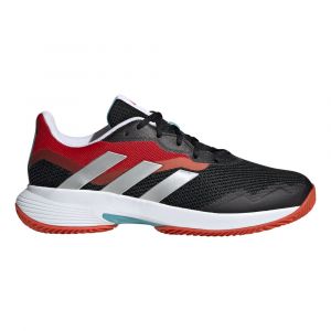 Adidas Chaussures de tennis/padel CourtJam Control Clay Rouge - Taille 43 y 1/3