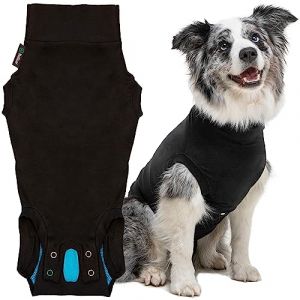 Suitical Recovery Suit Chien, XS, Noir
