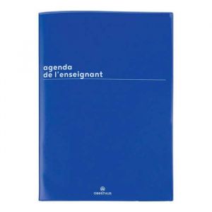 Oberthur Agenda semainier de lenseignant Boreal Bleu 2024-2025