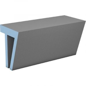 Wedi Banc de douche à carreler 120 cm Sanoasa 2 assise incliné