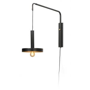 Faro Applique WHIZZ Noir Or 1x15W E27