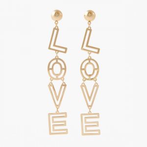 BalaBooste Pendantes Femme Bo Poussette Avec Love - 3502456532946 Métal Doré