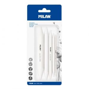 MILAN estompes, blanc, normal
