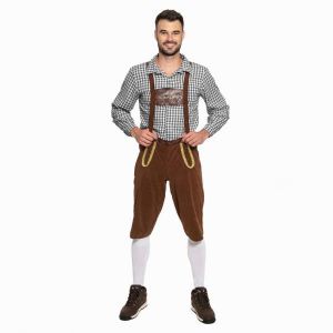 Ensemble de costumes traditionnels Hommes Costume Oktoberfest MIESEPETER noir