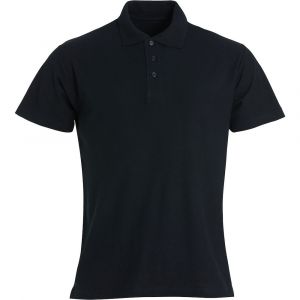 CLIQUE Polo basic Homme Noir XL