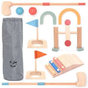UMU Toys Mini golf jouet d&rsquo;activit&eacute; en bois 3y+