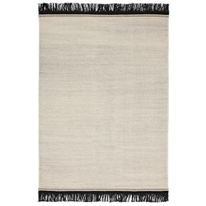 Image de Linie Design Tapis en laine Fenja 140x200cm White