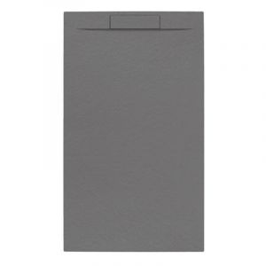 Swiss Aqua Technologies Fusion Receveur de douche 120x90cm en marbre coulé, Noir (SATFUP12090G)