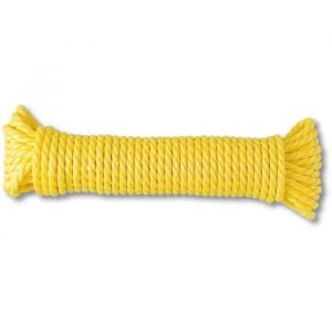 Chapuis PC7 Corde polypropylène torsadée 1 T D 8 mm L 15 m Jaune