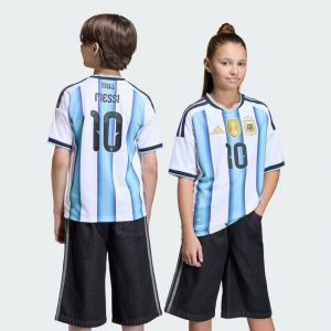 Adidas T-shirt r&eacute;plica messi argentine 26 enfant bleu