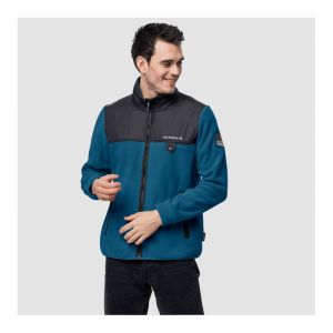 Jack Wolfskin Polaire dna grizzly bleu cobalt s