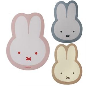 Image de Miffy Basic Series Mouse Pad Pink (W141×H190mm)