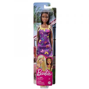 Mattel Robe Papillon Violette Chic - Poupée Mannequin - 3 ans et +