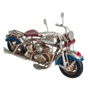 Signes Grimalt Moto en m&eacute;tal vintage pour collectionneurs, mod&egrave;le de v&eacute;hicule terrestre classique, cadeau parfait pour les amateurs de moto