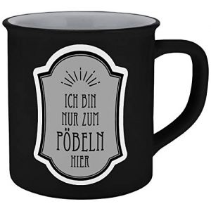 Infinite by gEDA lABELS INFINITE Tasse Pöbeln Emaille-Optik 400ml