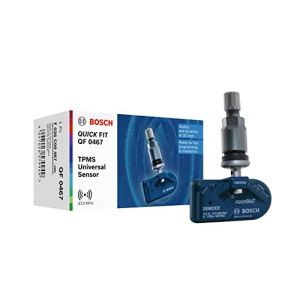 Bosch Capteur de roue TPMS, syst de contrôle de pression des pneus pour PEUGEOT: 207, 308, 307, 3008, 407, 5008, Partner, 807 (Ref: F 026 C00 467)