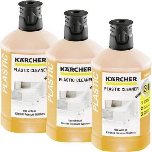 K&auml;rcher 3x RM 613 Nettoyant plastique 3 en 1 d&eacute;tergent pour nettoyeurs haute pression