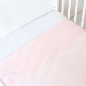 Trois Kilos Sept Drap plat lit bébé bébé Rose