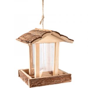 Flamingo Mangeoire pour oiseaux JARO. 18 x 17.5 x 20.5 cm. à suspendre.