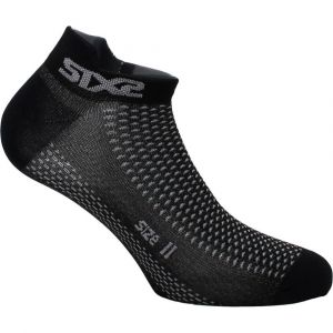 Sixs Chaussettes noir fant 2 carbone