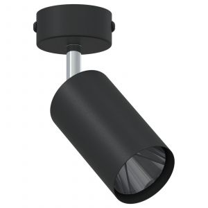 VidaXL Spot De Plafond 1 Voie Réglable Noir Gu10