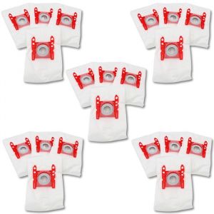 SOS Accessoire Lot de 5 boîtes de 4 sacs daspirateur pour Bosch BBZ41FGALL 0057633417000940 type G 270 x 60 mm