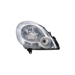 Phare avant droit H4 chromé Renault Kangoo 2 phase 1 2008-2013