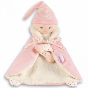 Corolle Doudou Rose Fleur de coton