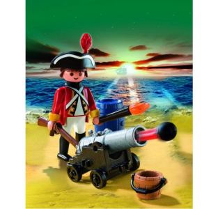 Image de Playmobil 5141 - Soldat britannique avec canon