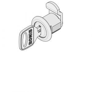 Barrilet pour bo&icirc;tes aux lettres Renz - version courte - DOM TSS (ANC TSS RONIS)