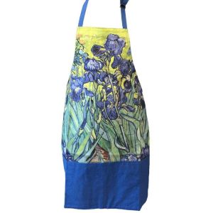 Enesco Tablier adulte à nouer - Van Gogh - Iris